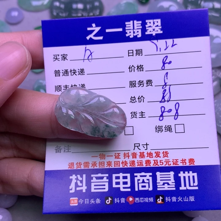 颈饰未镶嵌翡翠A***天