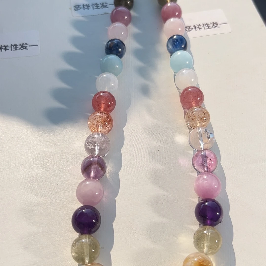 水晶手链未镶嵌多样性发一12