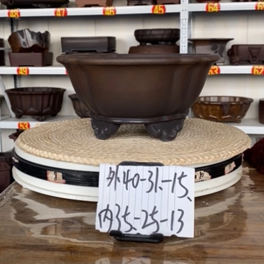 花盆紫砂宜兴紫砂花盆产地直销