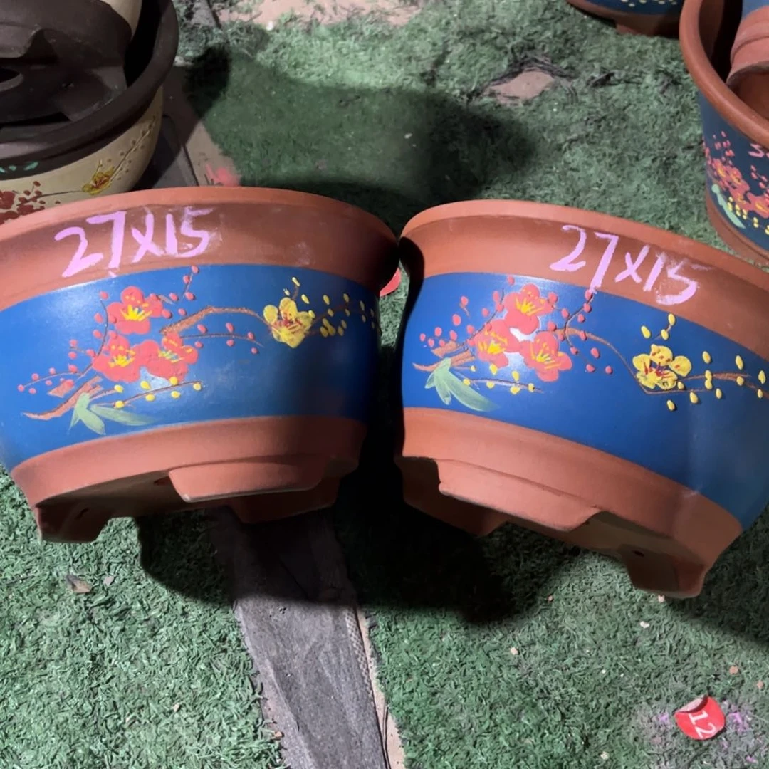 紫砂花盆紫砂花盆