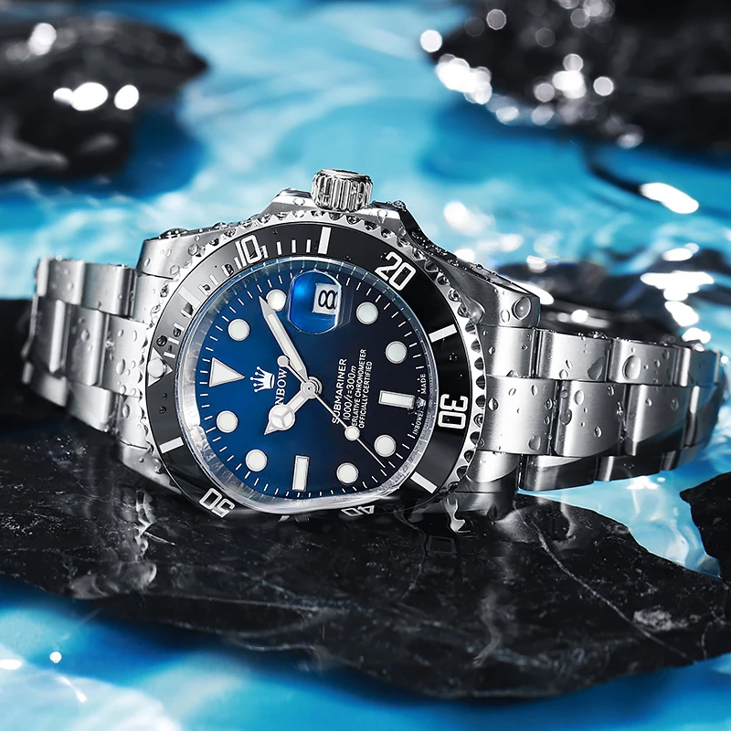 【进口机芯-鬼王】全新未使用-英铂威/INBOWEI高端进口机械腕表