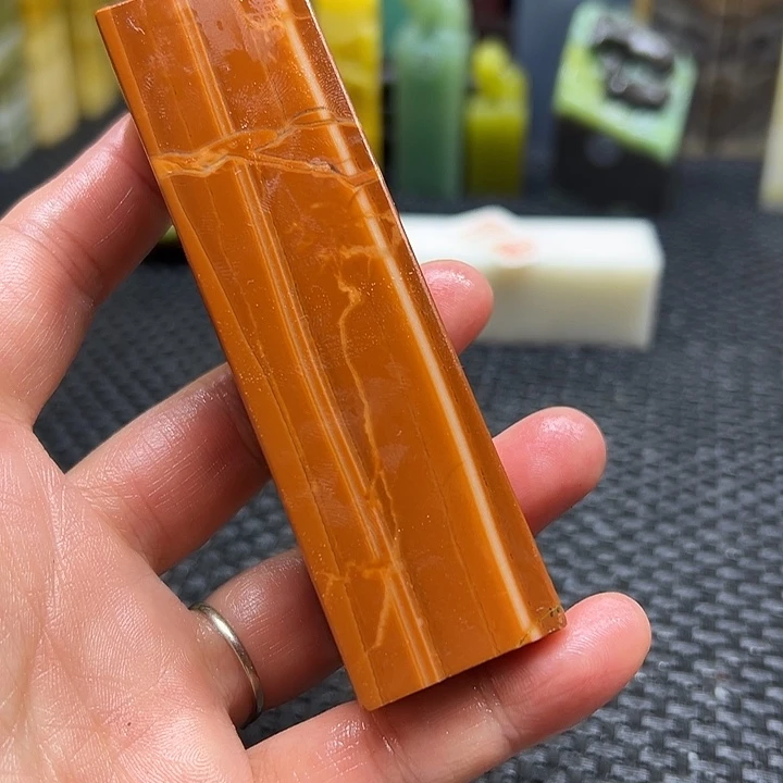 螃***蟹青田石印章石印章石