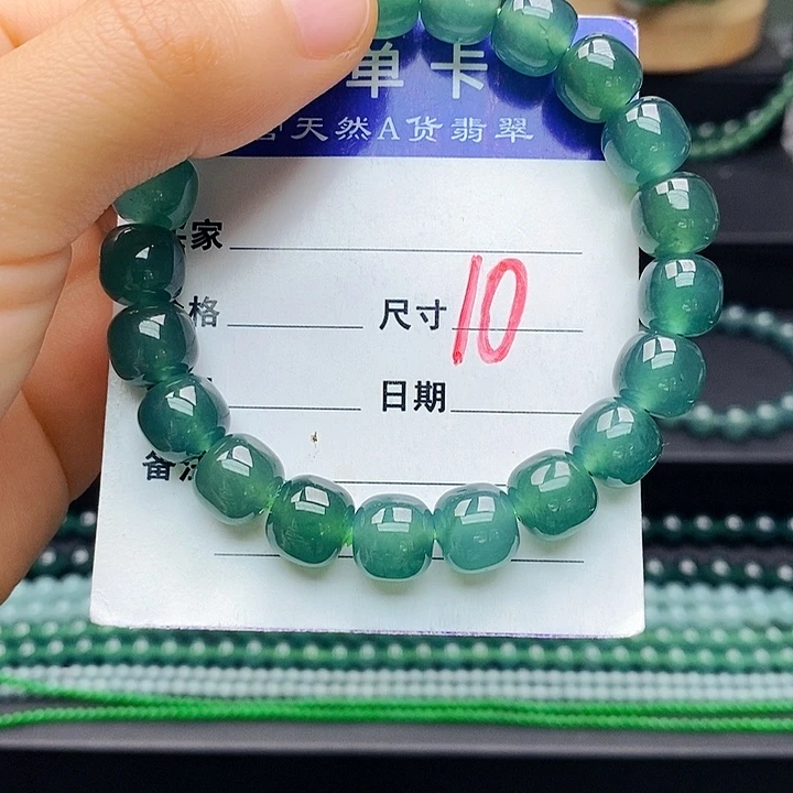 翡翠未镶嵌手链翡翠
