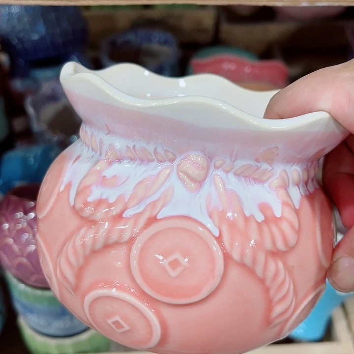 多肉植物陶瓷花盆9.99包邮