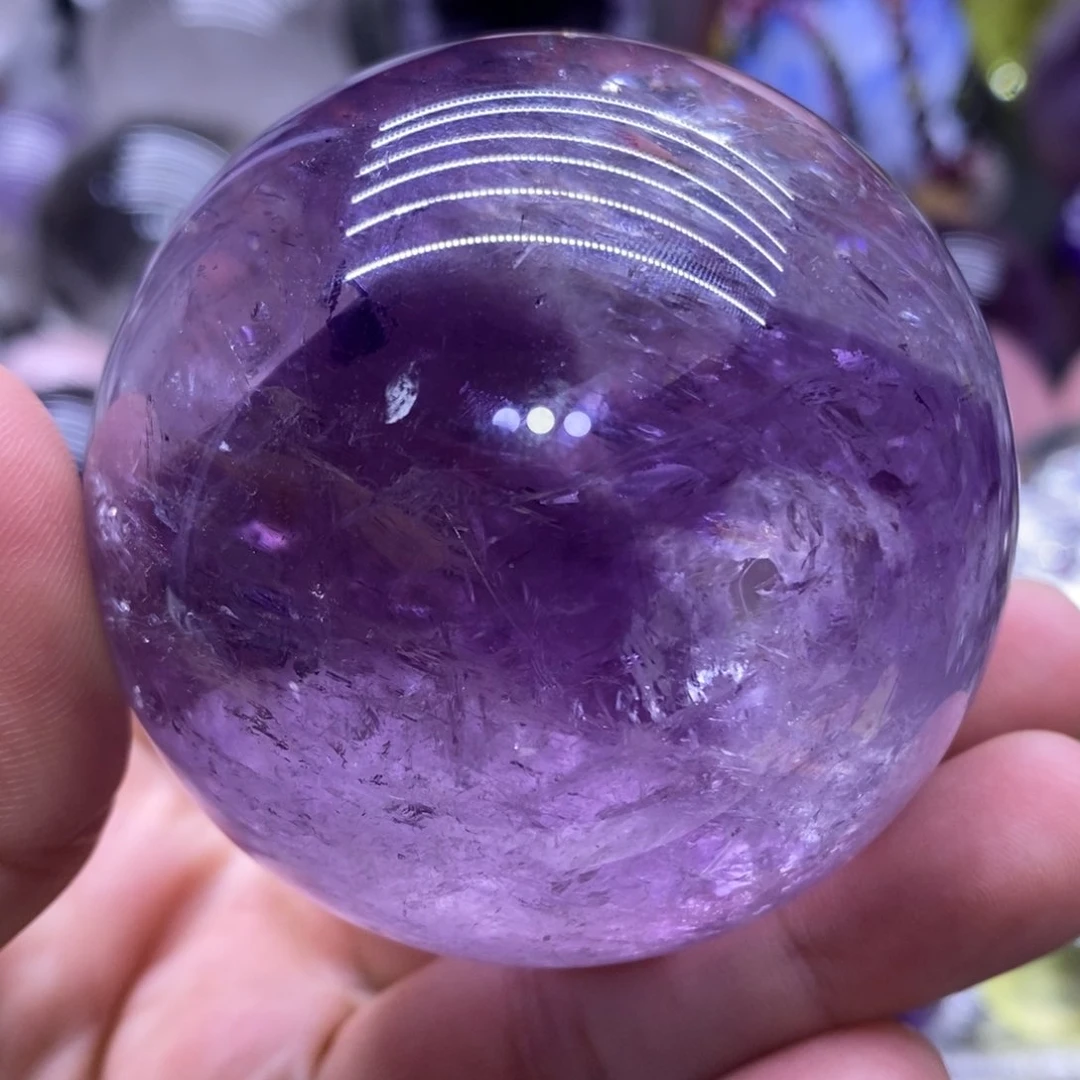 未镶嵌珠宝半成品水晶829紫水晶