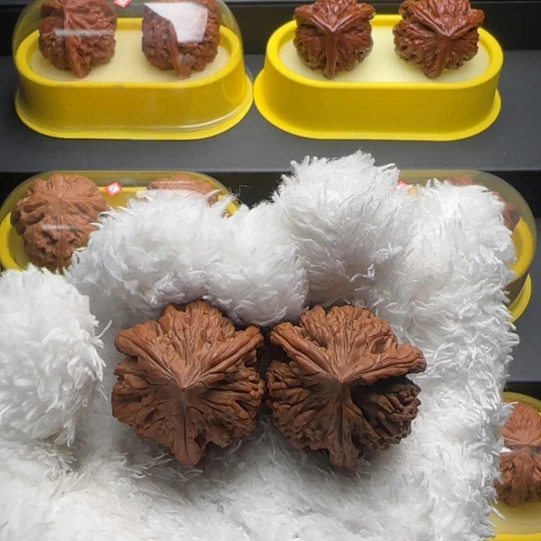 文玩核桃把件虎头奔全品35