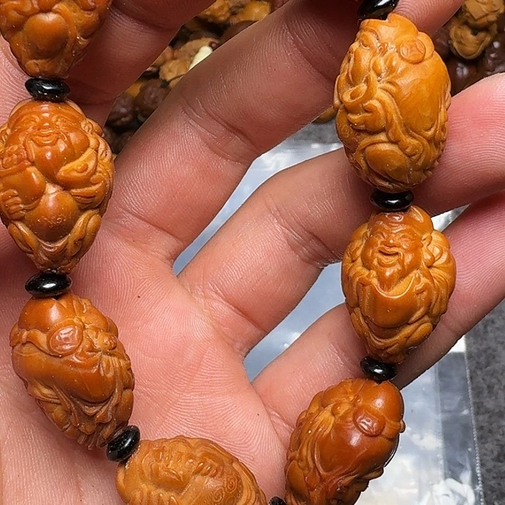 橄榄核手串我的小