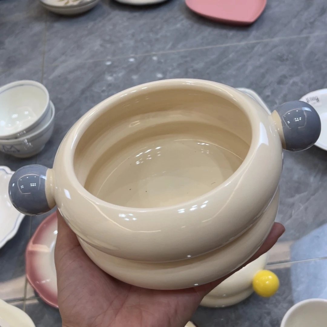 陶瓷微瑕餐具介意勿拍，满18飞！