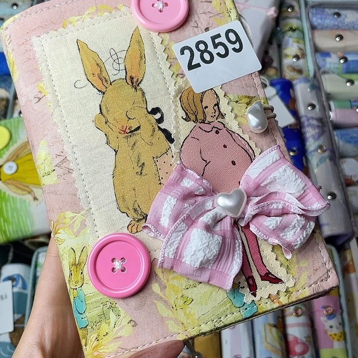 织绣A6活页不带纸2859