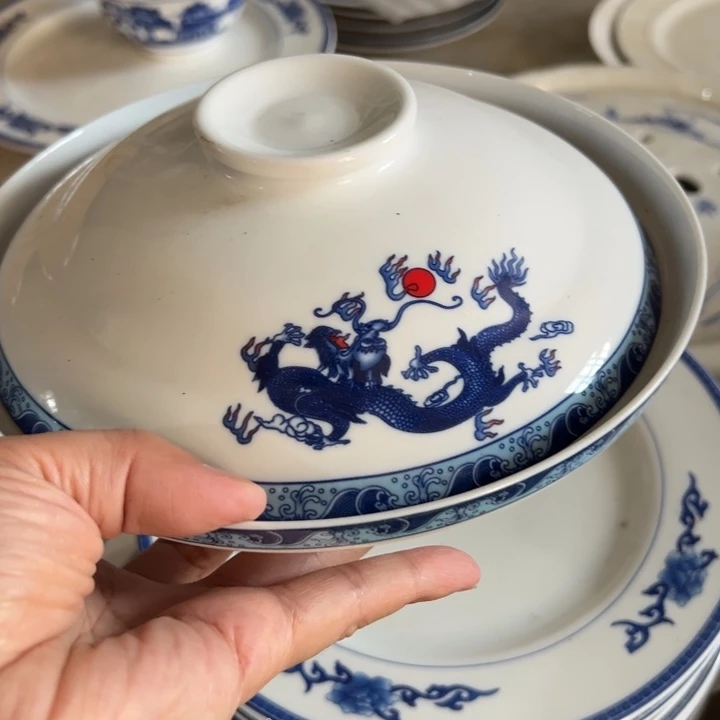 景德镇高温陶瓷陶瓷八寸老标和器