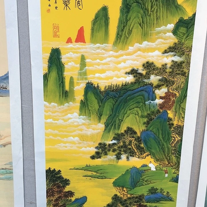 国画书画描金拓染金石传拓手写