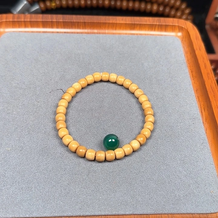 白玉菩提手串元**，白玉菩提手串