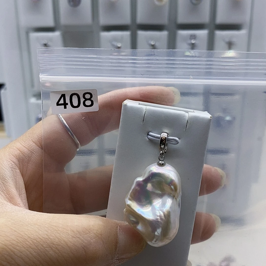 颈饰合金淡水珍珠