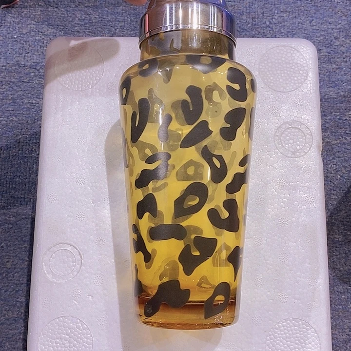 水晶玻璃吸管款是