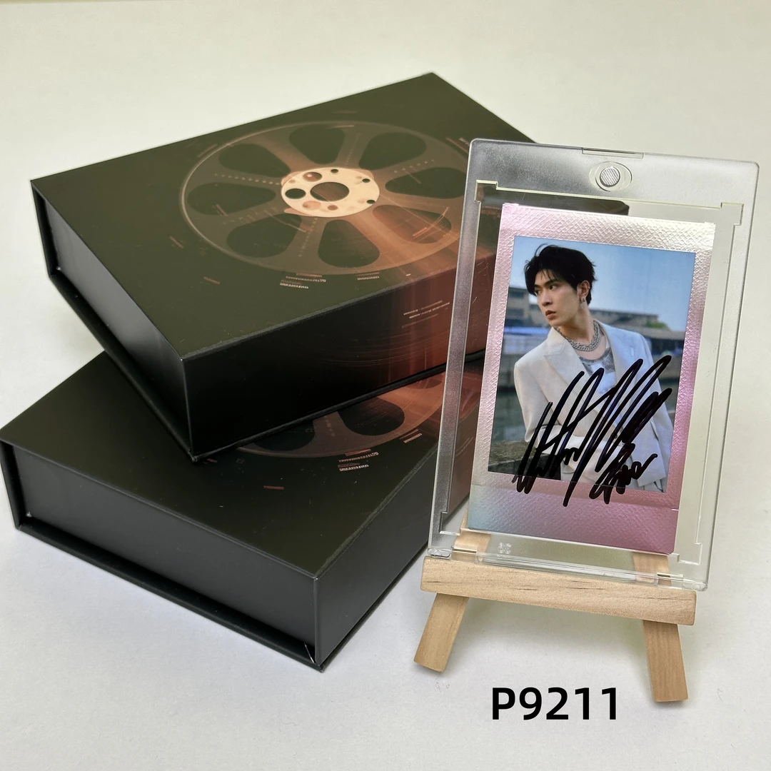 P9211 马伯骞 正品拍立得照片 人鱼边框
