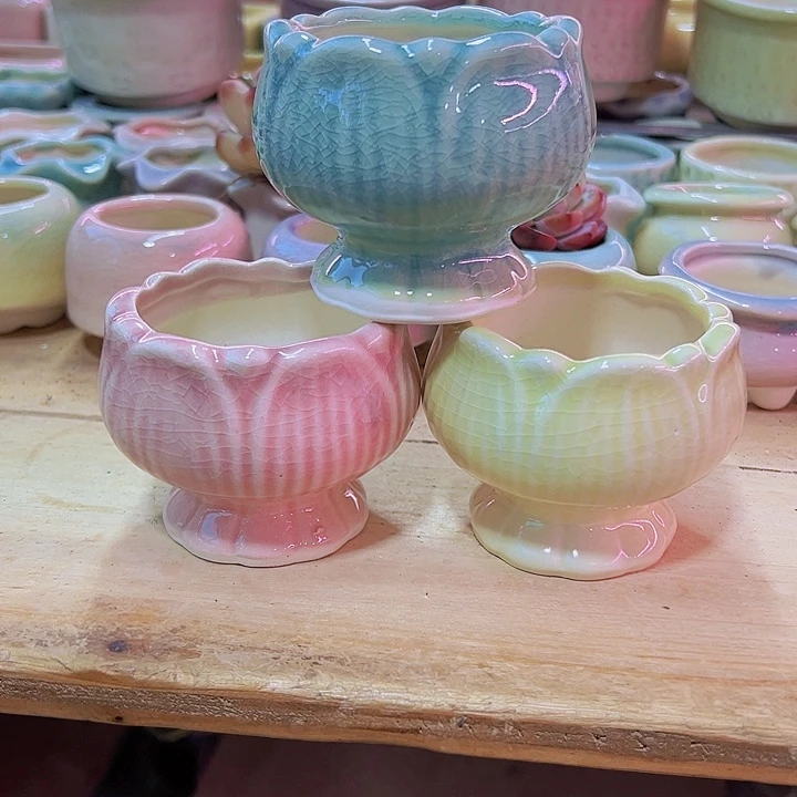 陶瓷花盆当场凑满12包邮