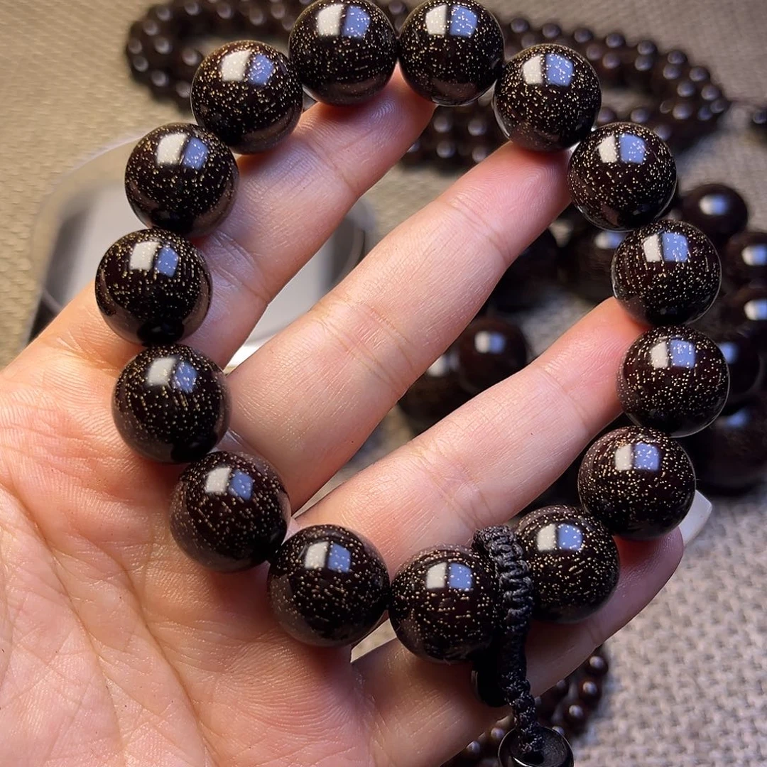 檀香紫檀（小叶紫檀）1.5 15颗爆星