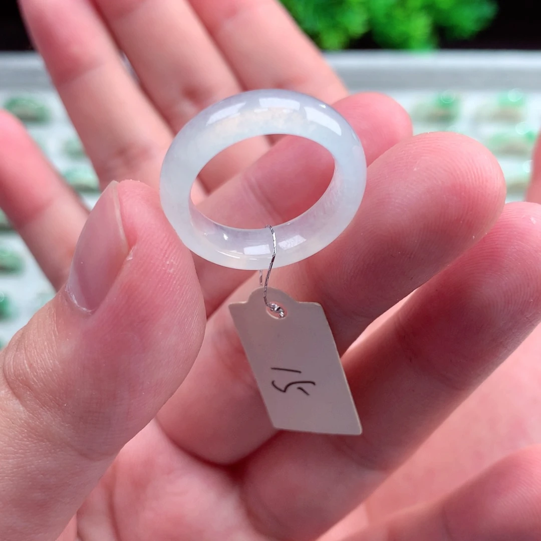 未镶嵌戒指翡翠天然