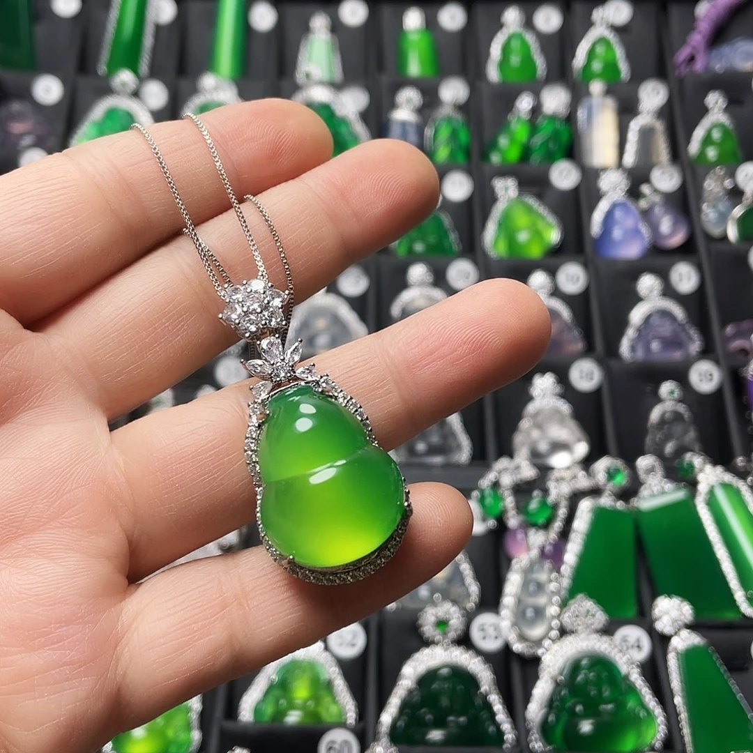 玛瑙/玉髓合金颈饰