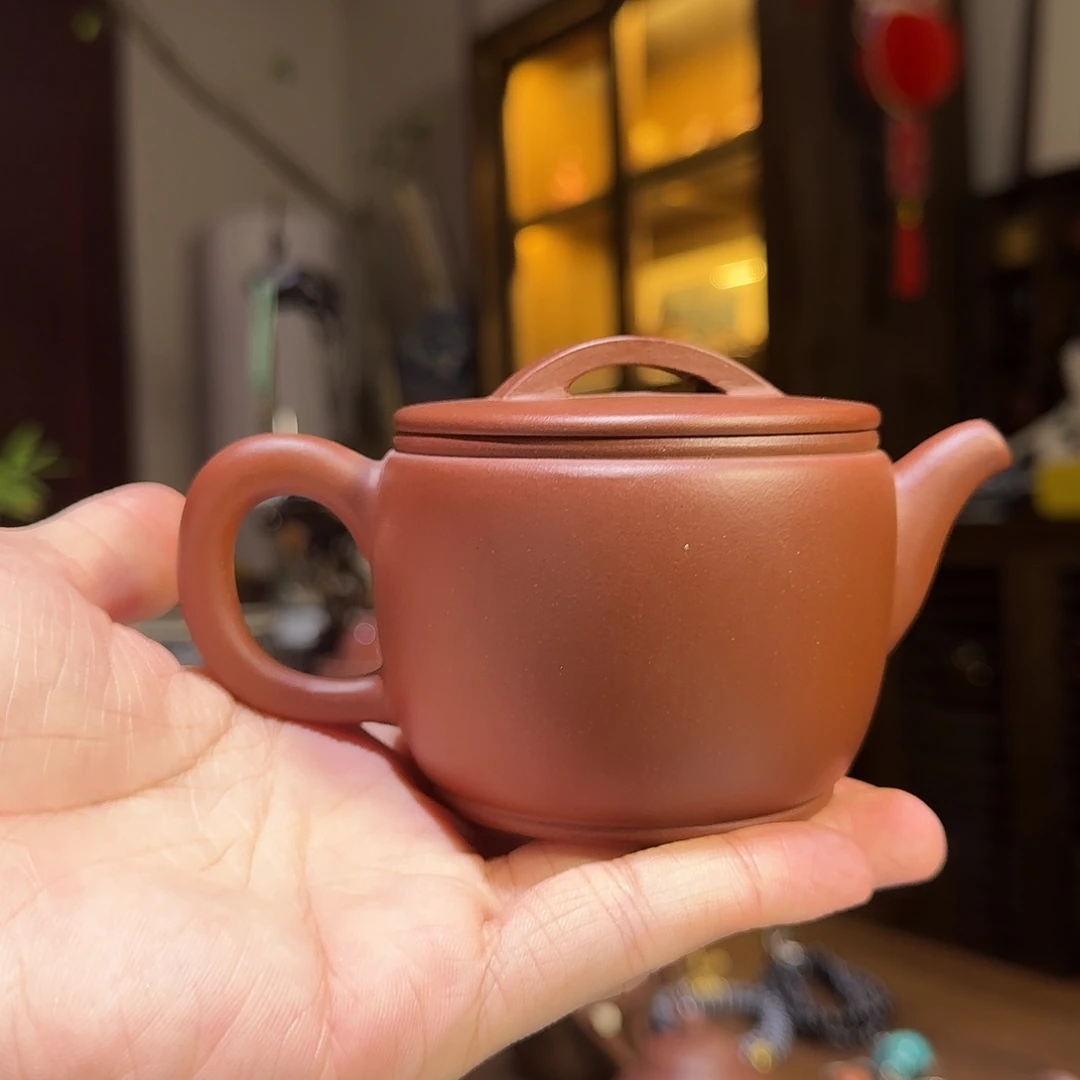 半手工制作汉瓦紫砂壶