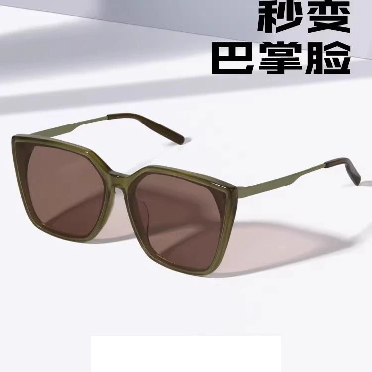 时尚同款墨镜偏光高端大框女茶色显瘦太阳镜网红时尚百搭高颜值