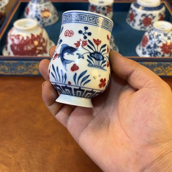 摆件景德镇茶器啊百宝箱