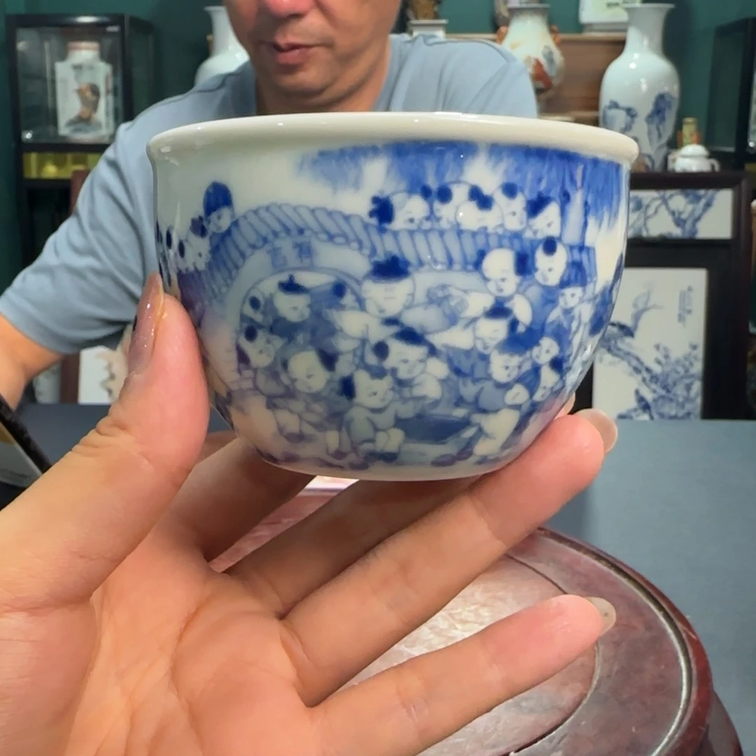 摆件景德镇陶瓷好好好
