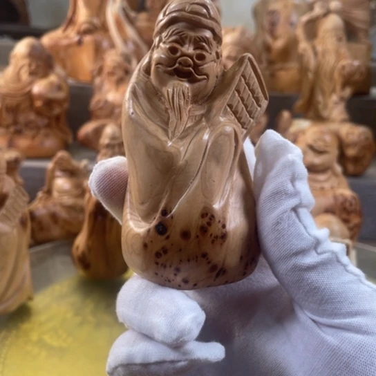 柏木（崖柏）崖柏工艺品手把件