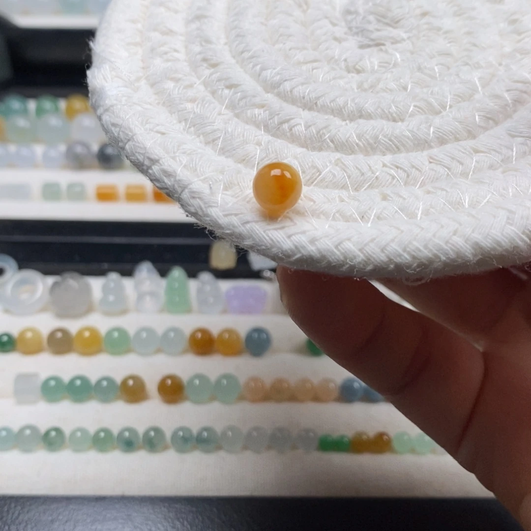 翡翠散珠卡7.1黄翡