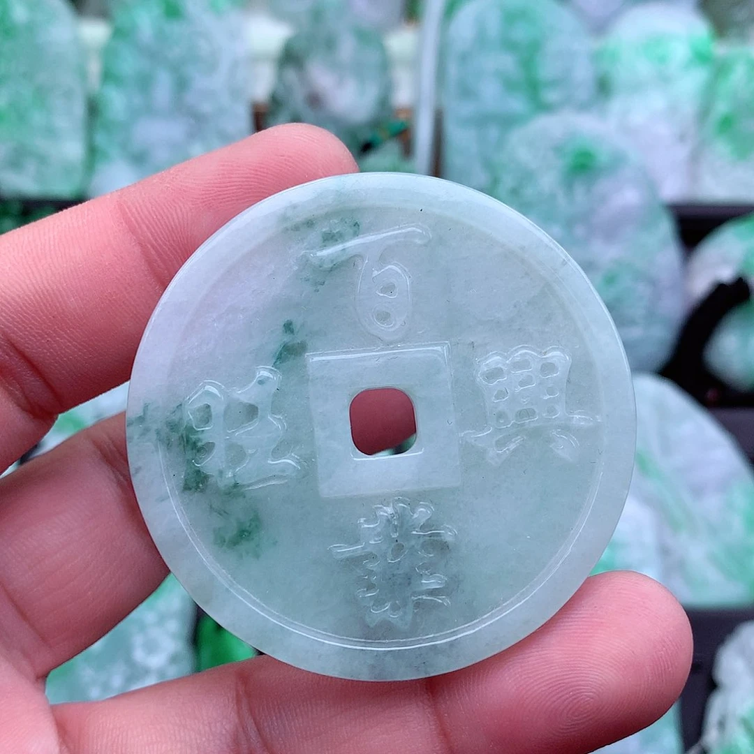 翡翠吊坠(不含链)未镶嵌