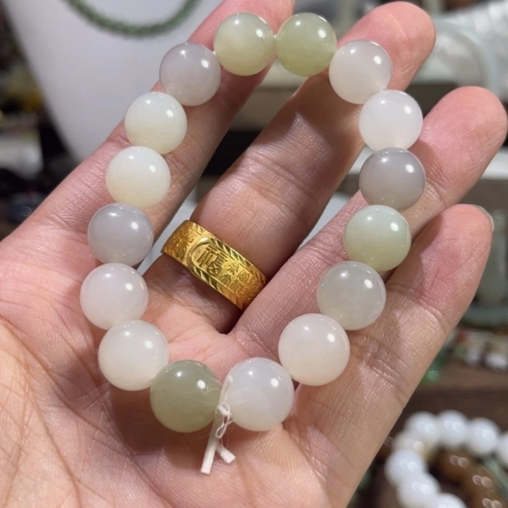 手链未镶嵌和田玉多样性发货，拍一发一