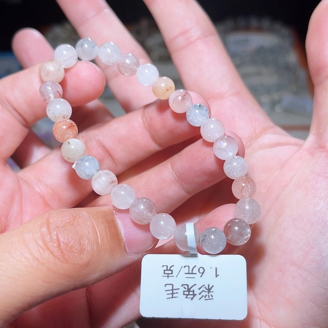 水晶手链未镶嵌366号主图手串  7+