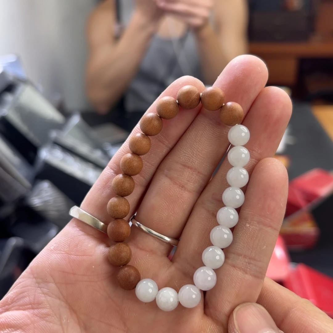 翡翠银S925镀金镶嵌颈饰