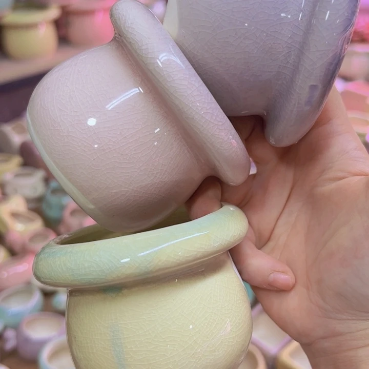 陶瓷花盆当场凑满12包邮