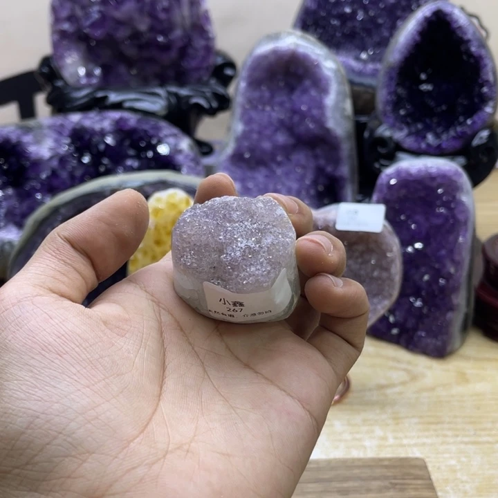 未镶嵌大型摆件（非配饰）紫晶