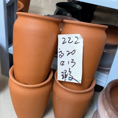 红陶粗陶花盆222