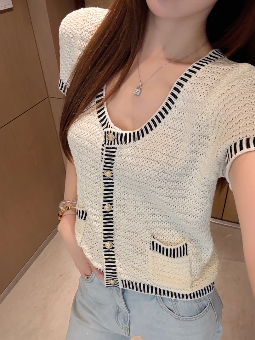 12 Yue【简约代码】夏季女款透气亲肤简约百搭休闲T恤YY5HTD04