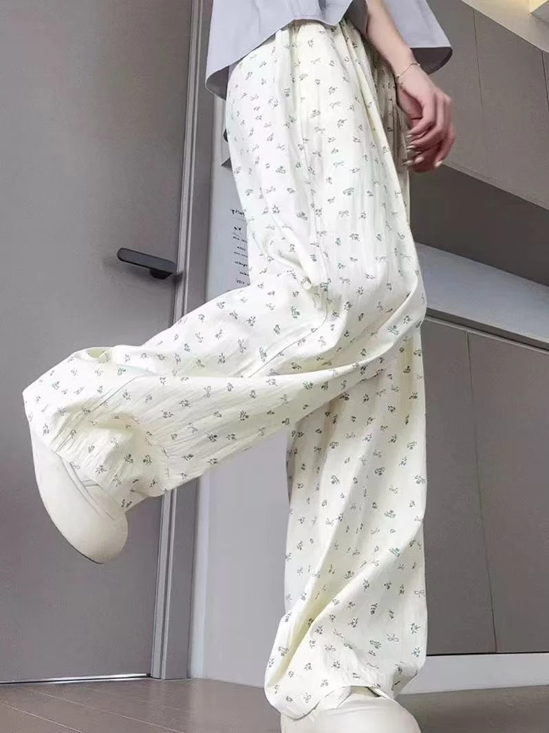 慵懒风森系休闲风时尚套装潮流睡裤休闲裤【C区套装】7194 套装