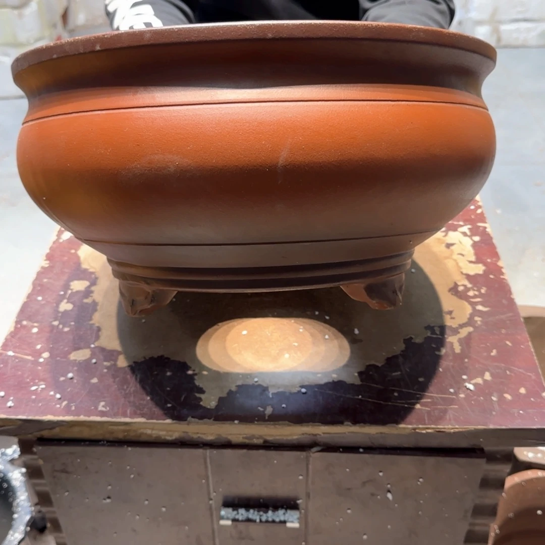 紫砂花盆口径30.15口径