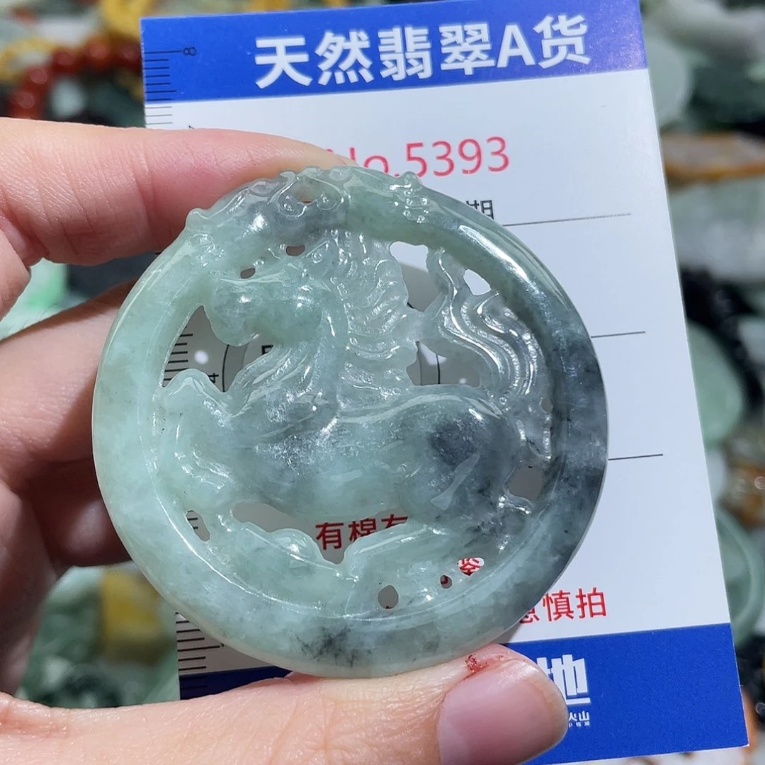 翡翠未镶嵌摆件5393