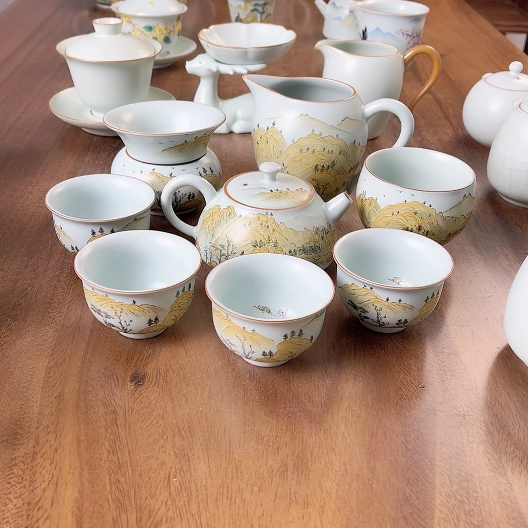 室****谢仙南汝窑富春山居图