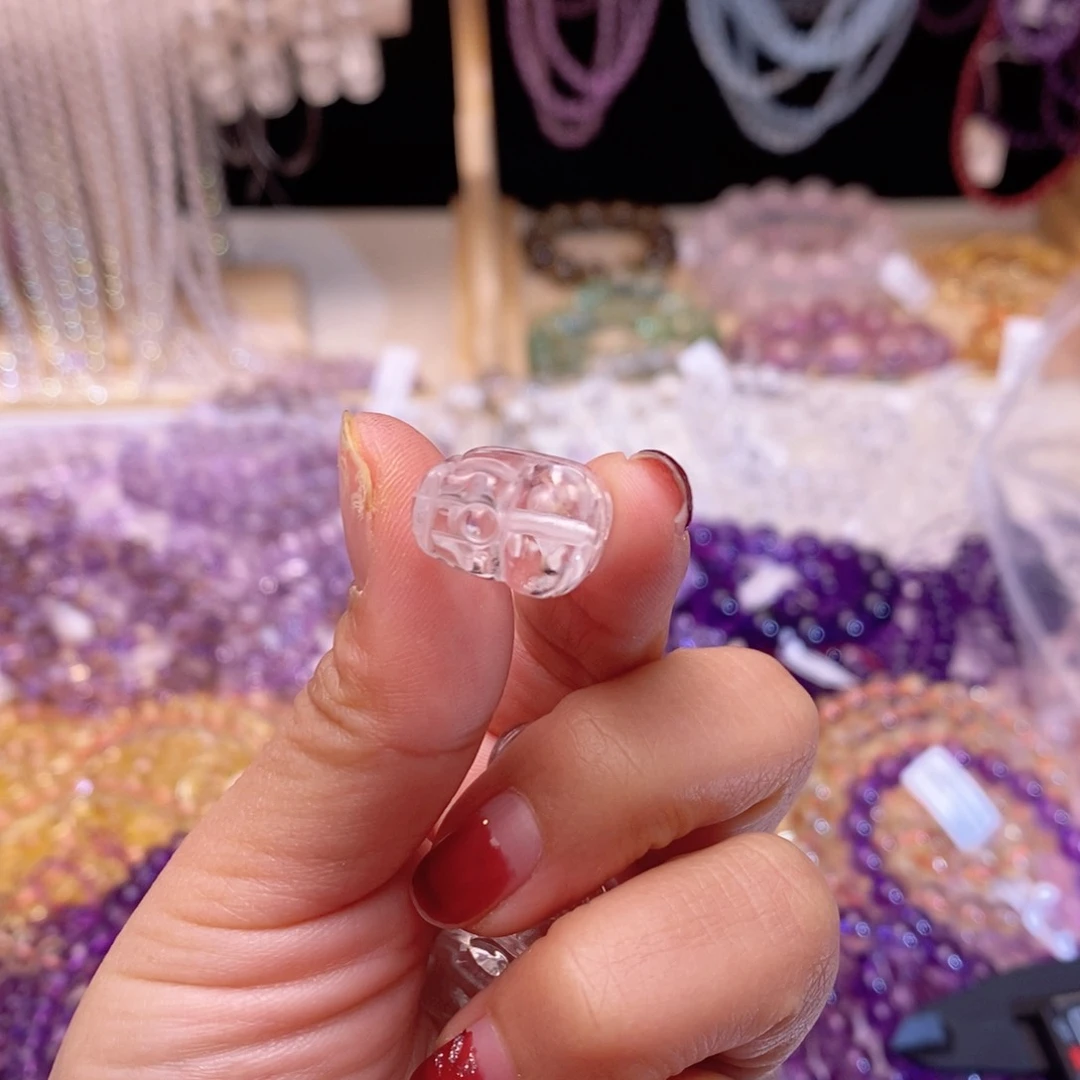 水晶手链未镶嵌白水晶貔貅