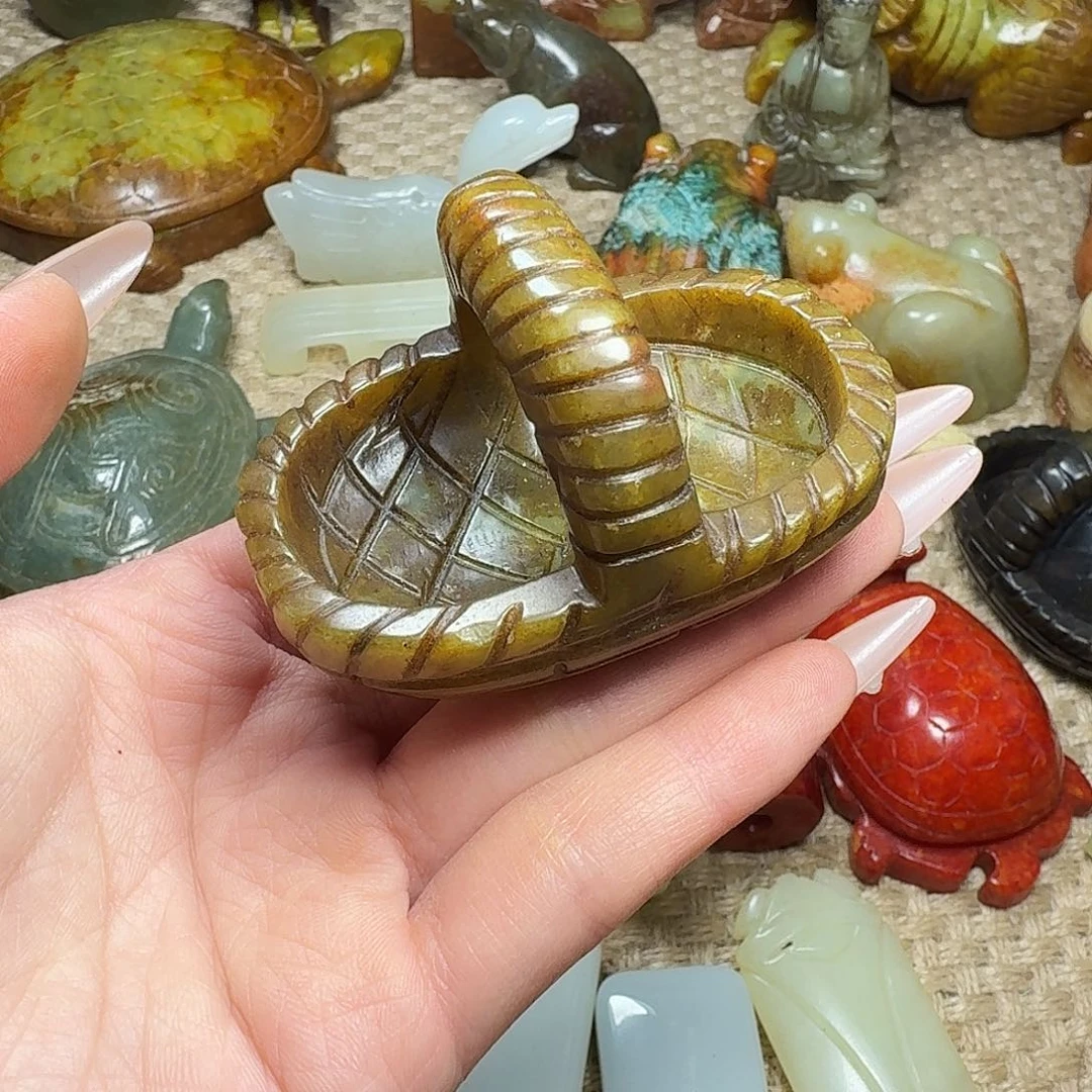 白玉菩提吊坠挂件