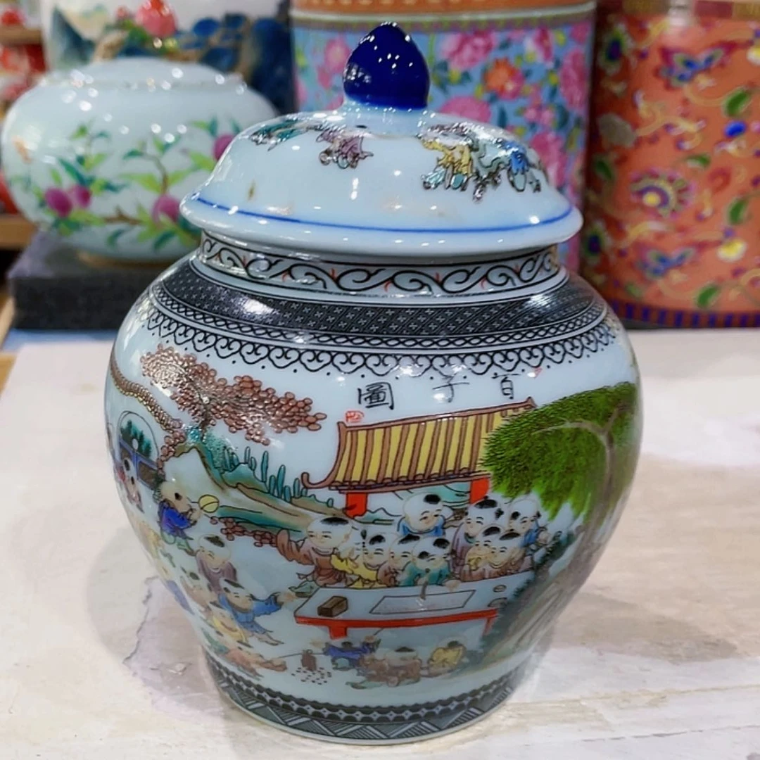 【闪购商品】罐陶瓷茶叶罐密封罐