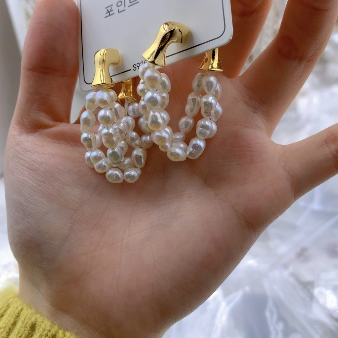 颈饰合金淡水珍珠