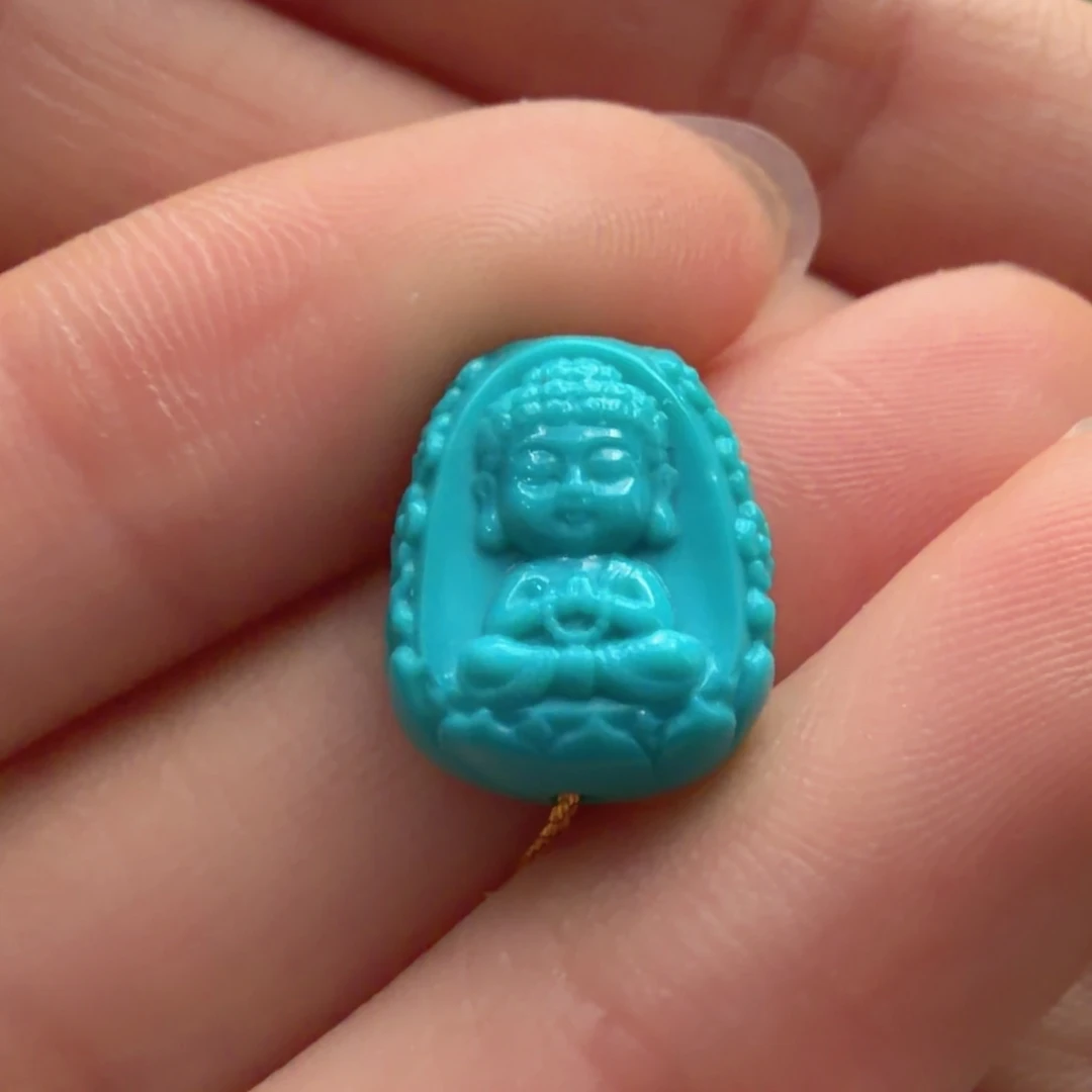 绿松石未镶嵌颈饰