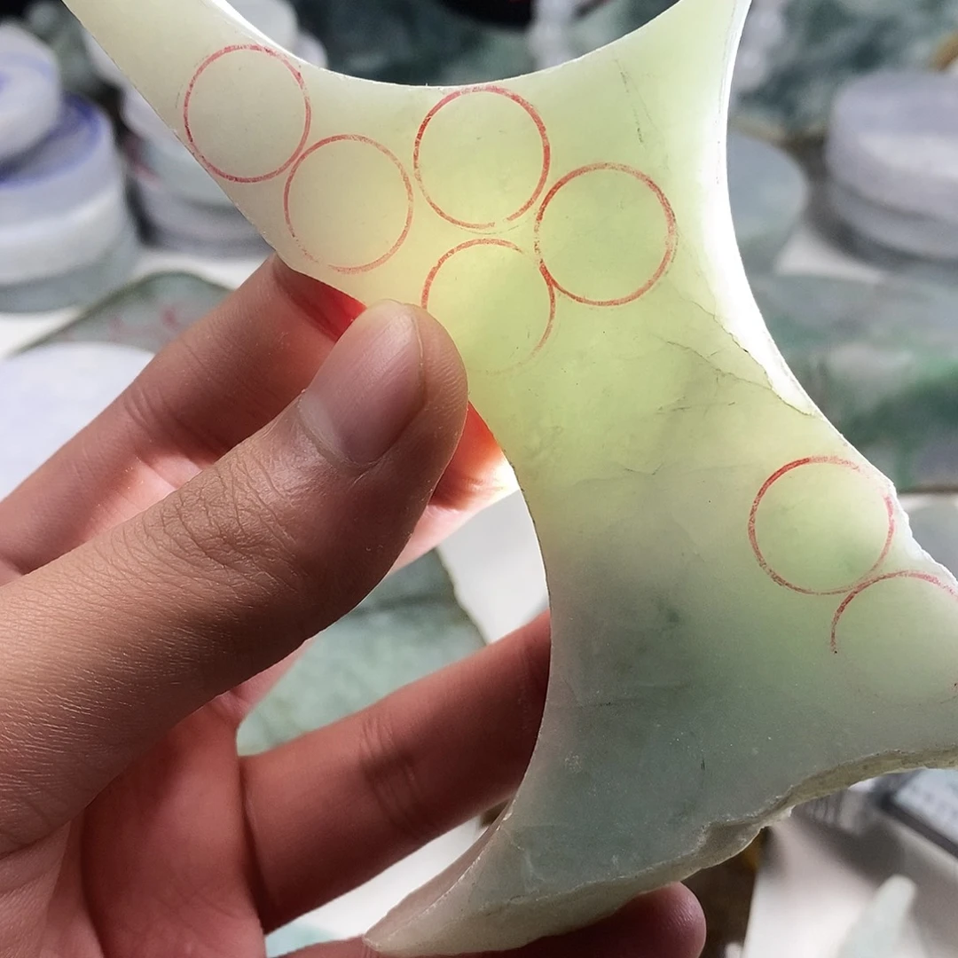 翡翠散珠天然缅甸翡翠a货27