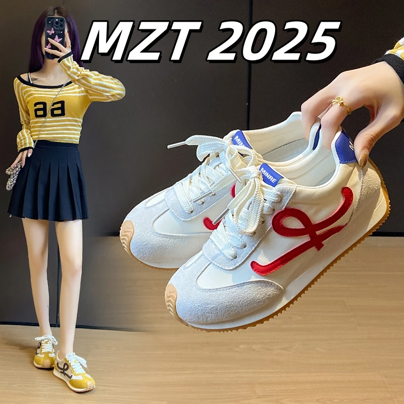 [MZT外贸尾单]日系春季新款阿甘鞋跑步运动休闲百搭平底德训鞋