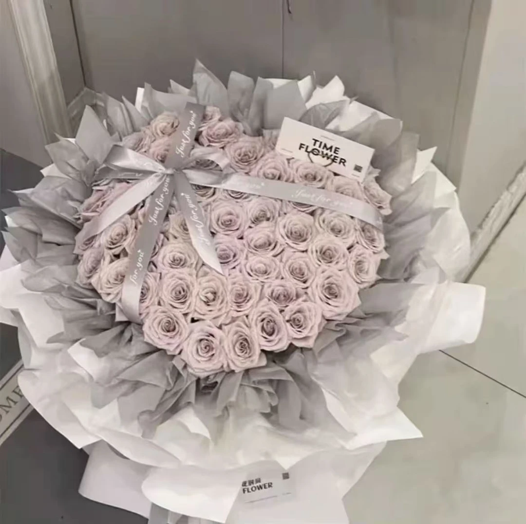 【梦开始的地方】高级曼塔玫瑰花束同城配送到家送女友闺蜜