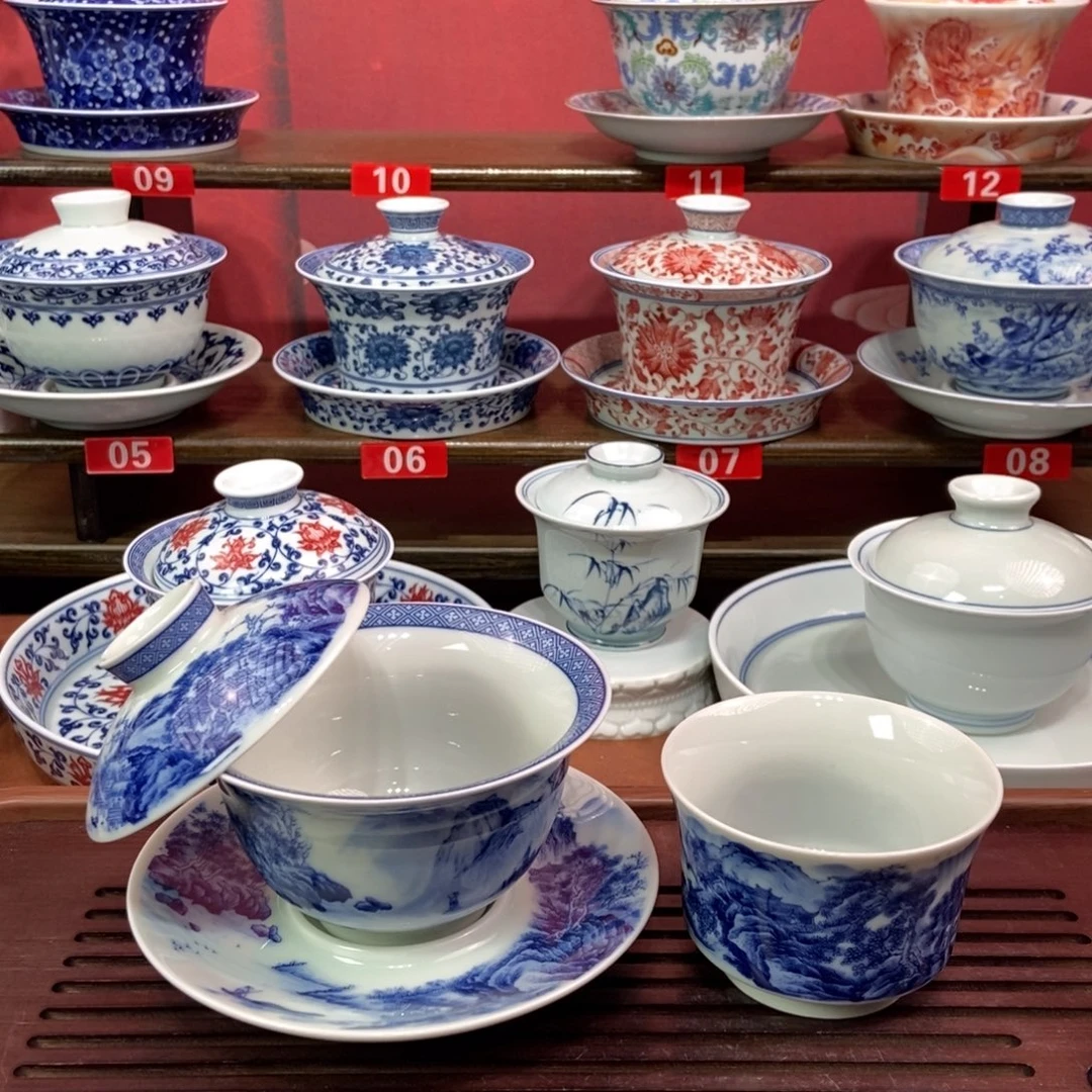 景德镇陶瓷两件套